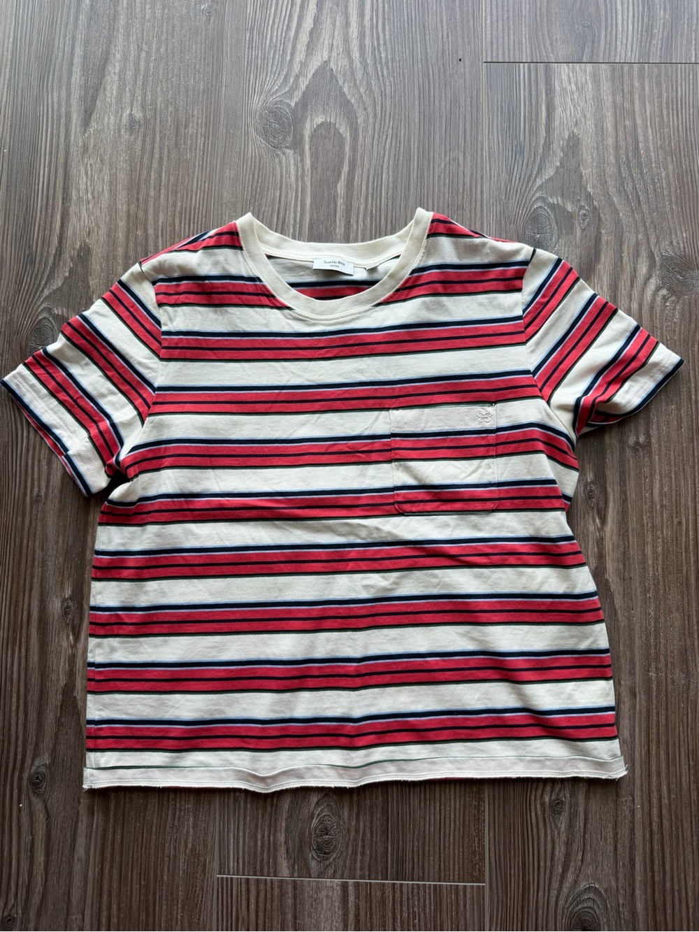 Aritzia Sunday Best Stripe T-shirt